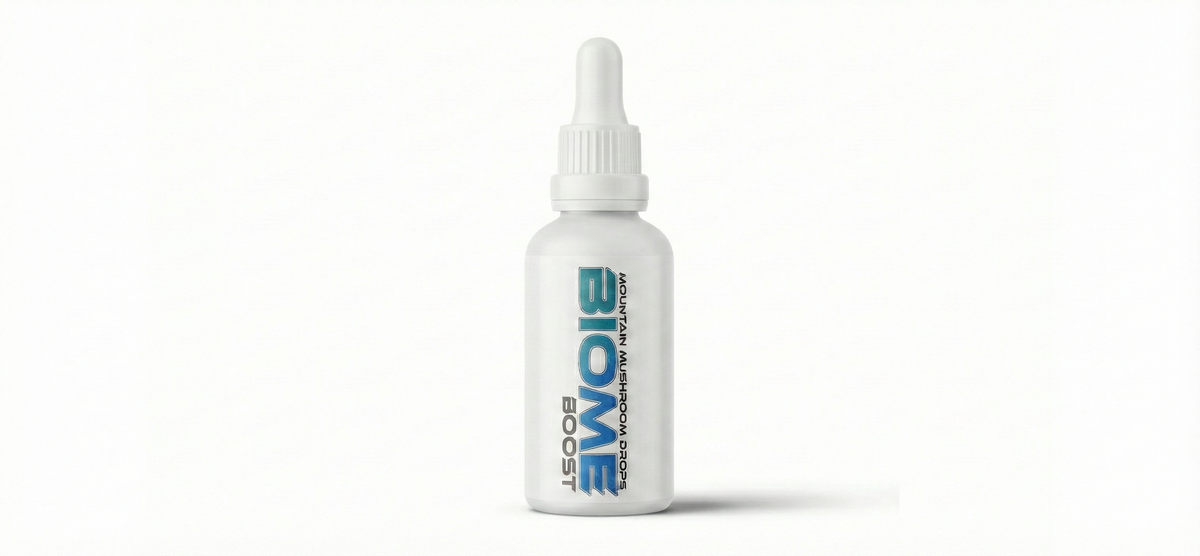 biome boost liquid turkey tail mushroom extract- 30ml bottle