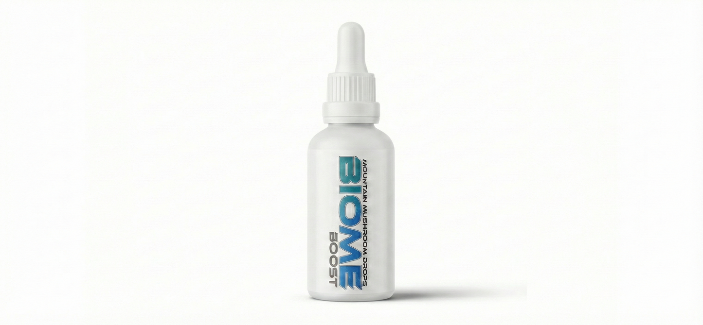 biome boost liquid turkey tail mushroom extract- 30ml bottle