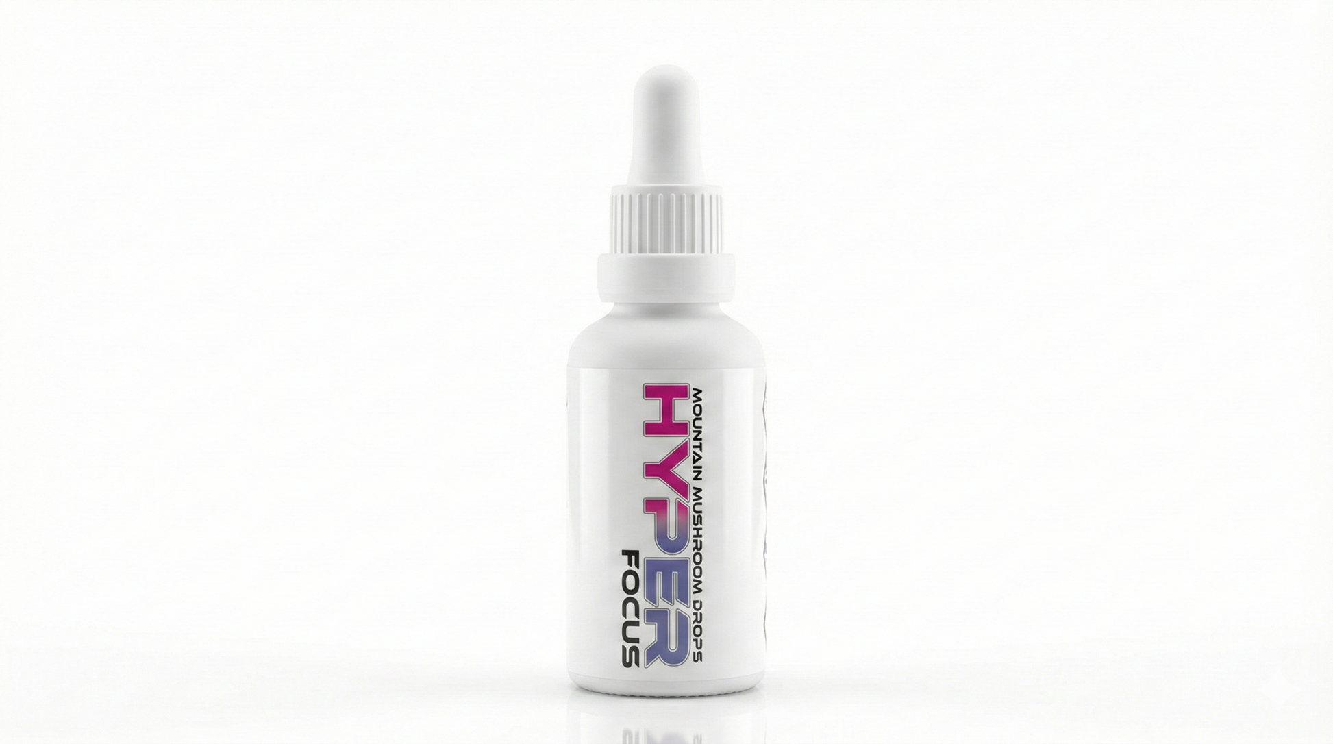 Hyper Focus Lions mane liquid 30ml bottle   view in AR